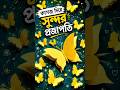 কাগজ দিয়ে সুন্দর প্রজাপতি তৈরি | Easy Paper Butterfly Craft 🦋#shorts #CreativeCraft#Shorts #viral