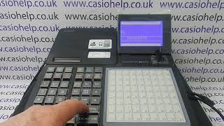Can't Sign In Reset CLK# Casio SR-C550 / SRC550 / SR-C4500 / SRC4500 Cash Register