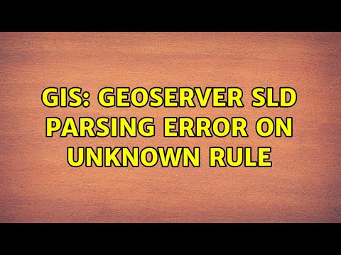 GIS: GeoServer SLD