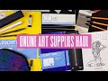 New Sketchbooks, Pens & More | Online Art Supplies Haul