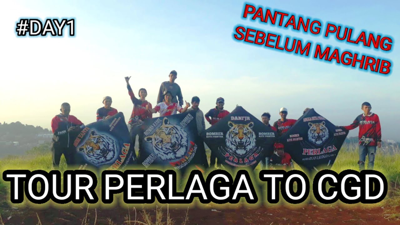 MINAL AIDZIN WALFAIDZIN PERLAGA TOUR CGD. (PART 1 DAY 1)