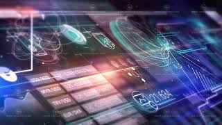 Animation of digital data in 3D space