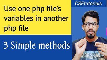 How to use one PHP file
