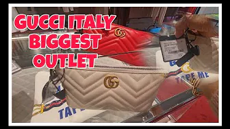 CHEAPEST GUCCI PRICES IN ITALY | GUCCI THE MALL | THE MALL FLORENCE ITALY | PRADA WOC