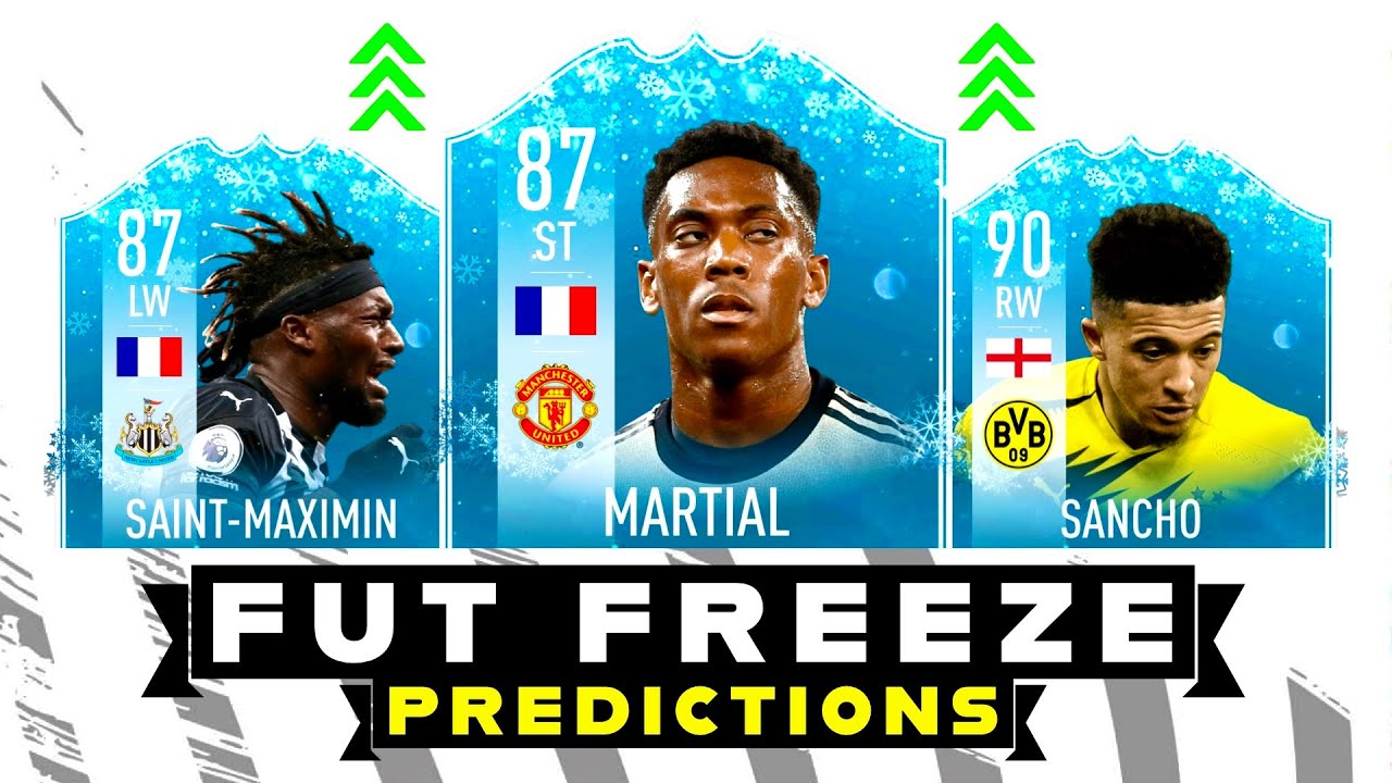 FIFA 21 | FUT FREEZE PREDICTIONS 🧐❄️ THE NEW FUTMAS!? FT. MARTIAL, SAINT-MAXIMIN & JADON SANCHO ✅