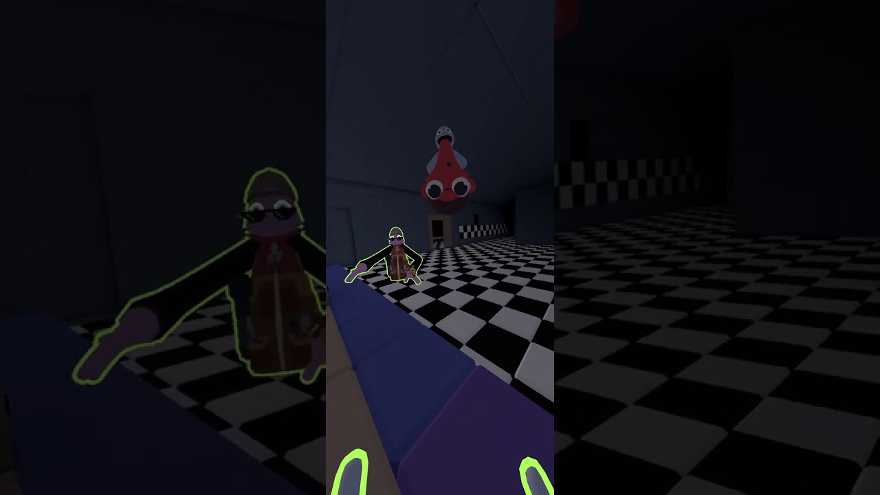 Fnaf in yeeps! (Sorry for the echo but play his community  world called fnaf1fnaf