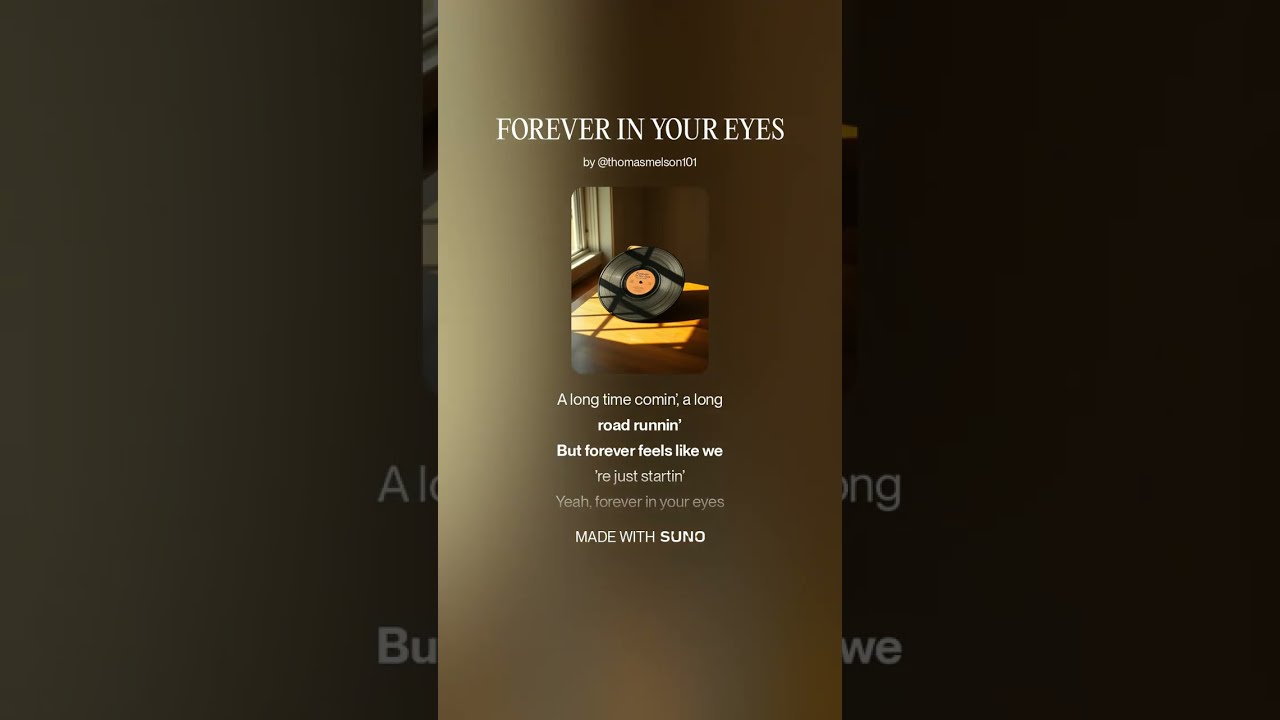 FOREVER IN YOUR EYES