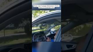 Body cam footage released in police stop of paraplegic man #cops #police #bodycam Update