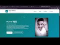💻 Personal Portfolio Website using HTML &amp; CSS | Jamuna Foundation Internship | Level 1 Task 1 🚀