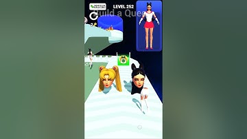 build a Queen 👑 lvl 252 #buildaqueen #funny #gameplay