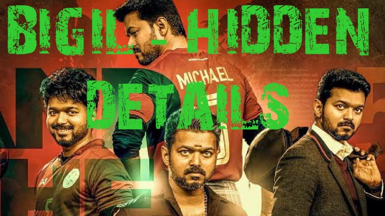 Hidden Details in Bigil Movie l Thalapathy Vijay l Nayanthara l Atlee l By KASETHAN KADAVULADA