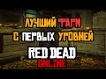 Быстрый Фарм Денег и опыта c самых первых уровней в Red Dead Online: гайд для новичков