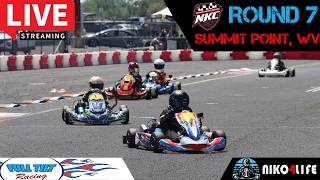ROUND 7 LIVE STREAM NKC OUTDOOR KARTING 2026 SUMMIT POINT MOTORSPORTS PARK SHENANDOAH