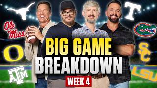 Download Lagu BIG GAME BREAKDOWN: Texas-Tennessee, Ole Miss-Florida, Texas A&M-LSU, Oregon-USC & MORE! Download Lagu BIG GAME BREAKDOWN: Texas-Tennessee, Ole Miss-Florida, Texas A&M-LSU, Oregon-USC & MORE!