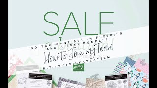 How To Join My Team During Sale-a-Bration