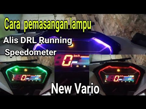 cara-pemasangan-lampu-alis-drl-running-di-speedometer-new-vario
