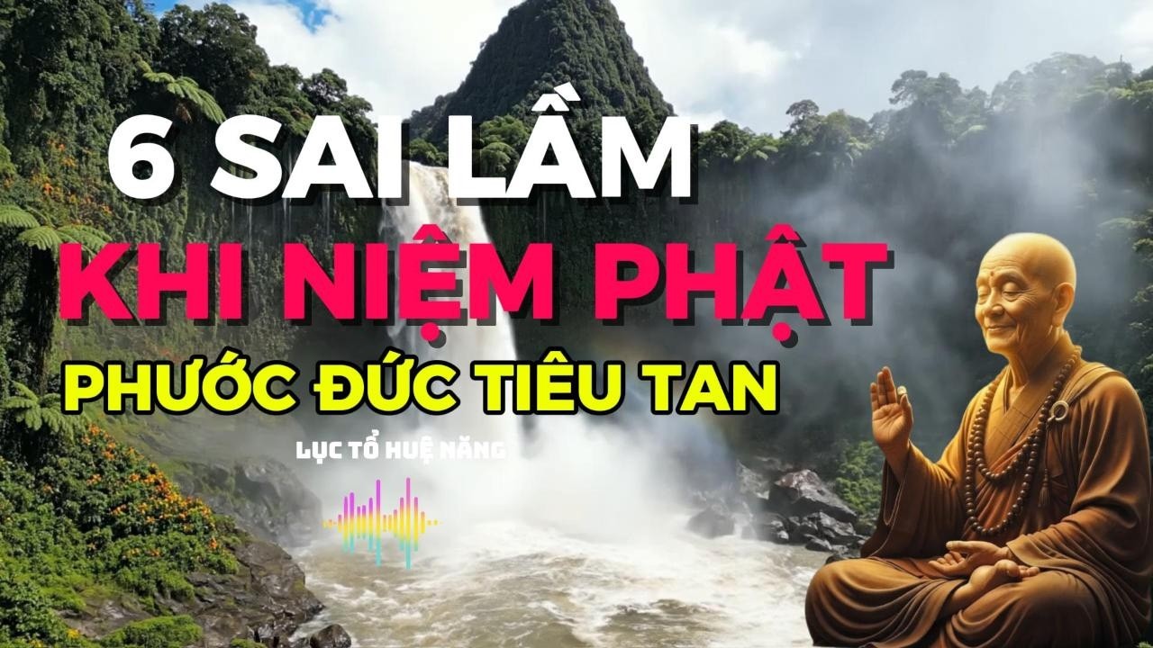 LỤC TỔ HUỆ NĂNG - 6 Sai Lầm Khi Niệm Phật Khiến Phước Đức Tiêu Tan