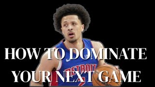 How To Score More In Basketball And Stay Under Control (Cade Cunningham Breakdown)