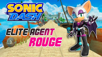Sonic Dash (v.4.12.0) - Elite Agent Rouge - Gameplay Showcase