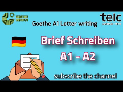 Institut brief goethe schreiben a1