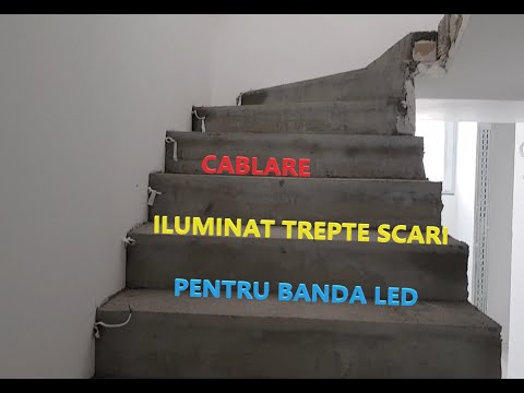 Video: Cum potriviți luminile LED pe scări?