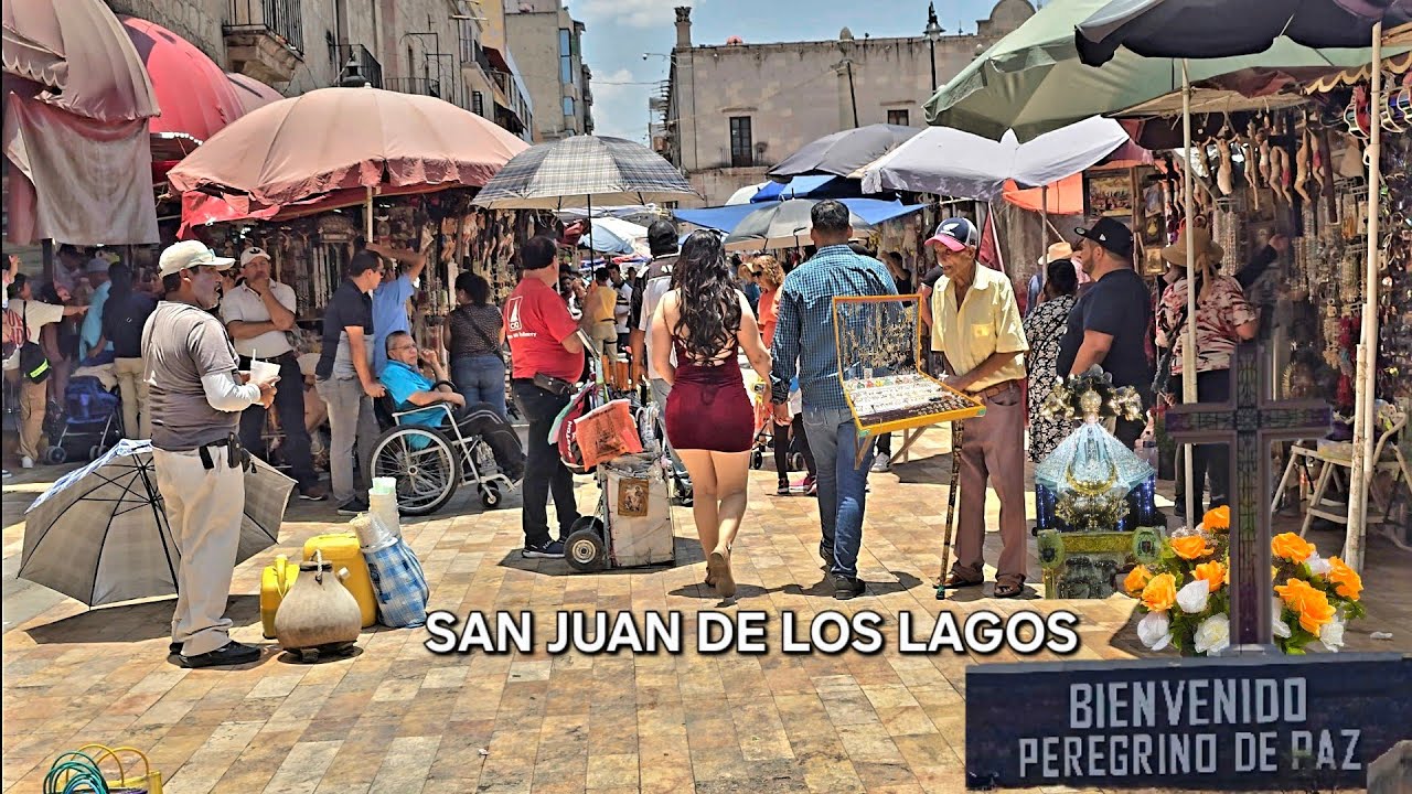 EN SAN JUAN DE LOS LAGOS PUEBLO MAGICO 2025 4K🇲🇽🕍💒🔔🍫🍬🌯