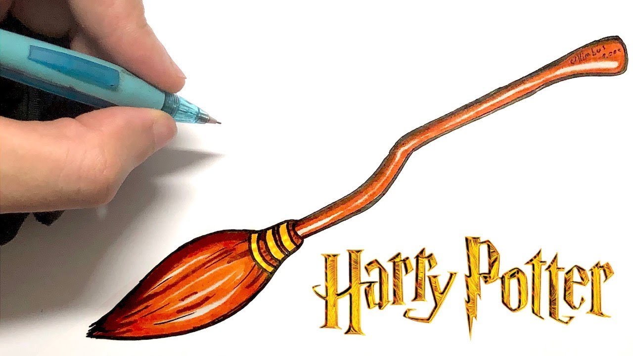 Comment Dessiner Le Nimbus 2000 Dans Harry Potter