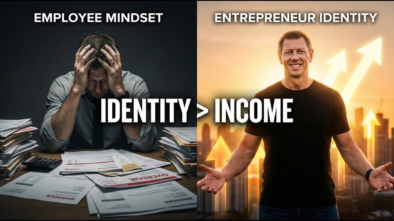 Мышление наемного работника против мышления предпринимателя: смена идентичности, которая меняет все.