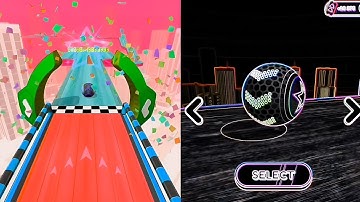 Going Balls Vs Video Reverse SpeedRun Gameplay Level 857