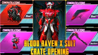 Blood Raven X Suit Spin Pubg Mobile | Blood Raven X Suit Crate Opening Pubg Mobile