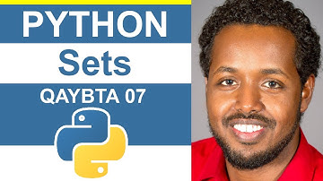 Python - Sets - Somali Tutorial Beginner 07