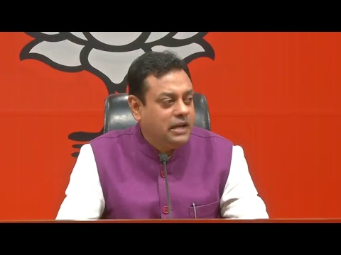 Press Briefing by Dr. Sambit Patra at BJP Central Office, New Delhi - Press Briefing by Dr. Sambit Patra at BJP Central Office, New Delhi