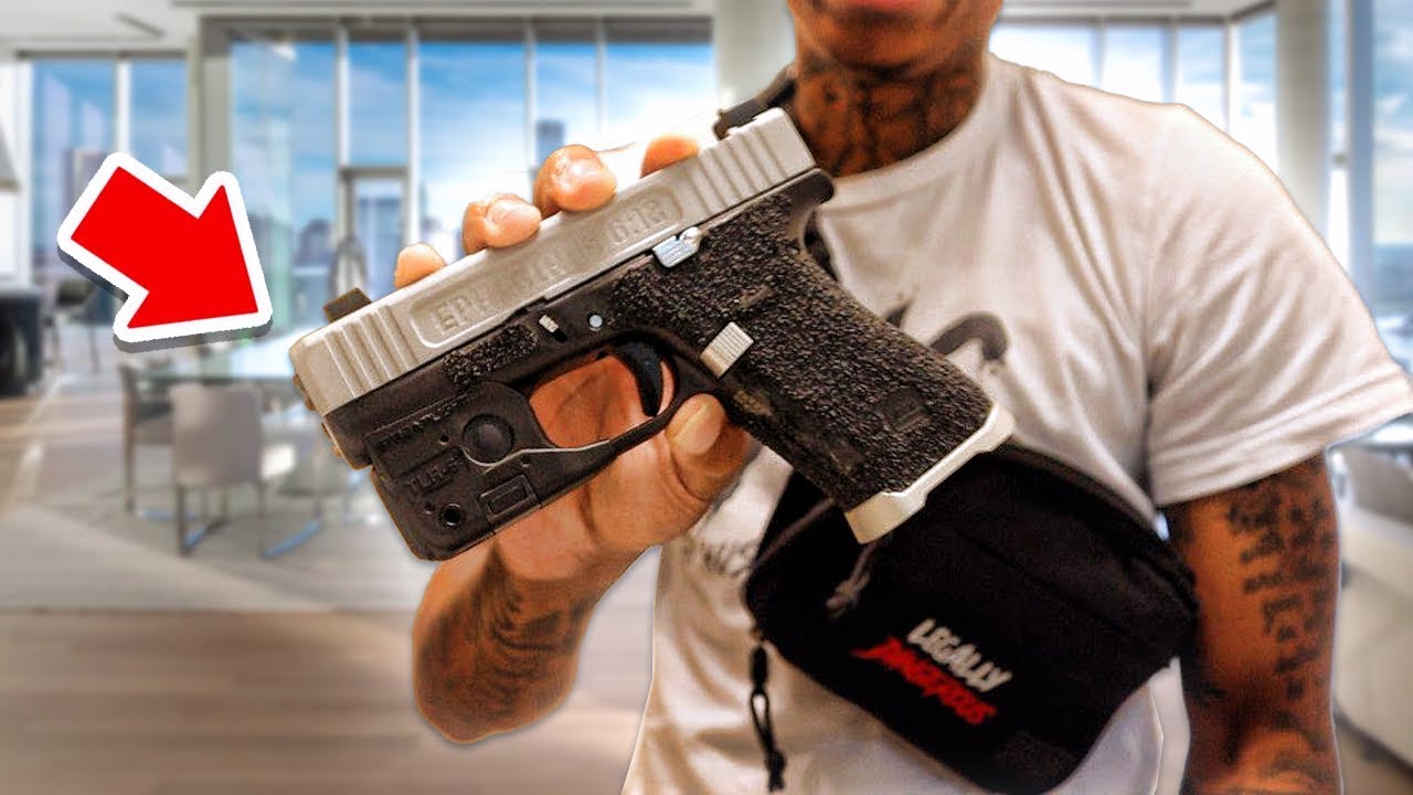 Will They Notice I Have A GUN In PUBLIC? - YouTube