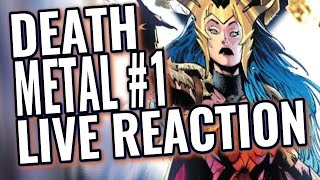 Ready for the encore?  Dark Knights: Death Metal #1 LIVE REACTION!