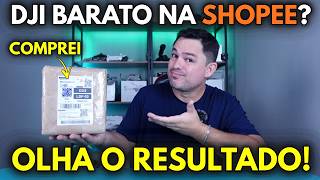 DRONE DJI BARATO NA SHOPEE? Comprei o DJI NEO 2 e olha como chegou!