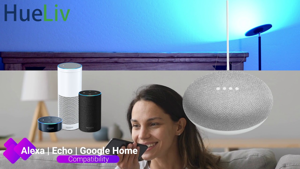 HueLiv LED Floor Lamp