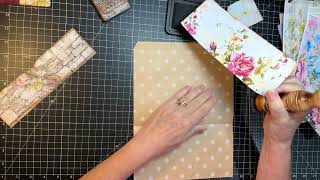 Craft with Me! - Decorating Ephemera Sacks!
