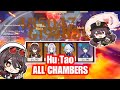 [5.8 Abyss] C1 Hu Tao ALL CHAMBERS | Genshin Impact 