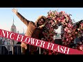 I crashed a flower flash in the middle of Rockefeller Center!