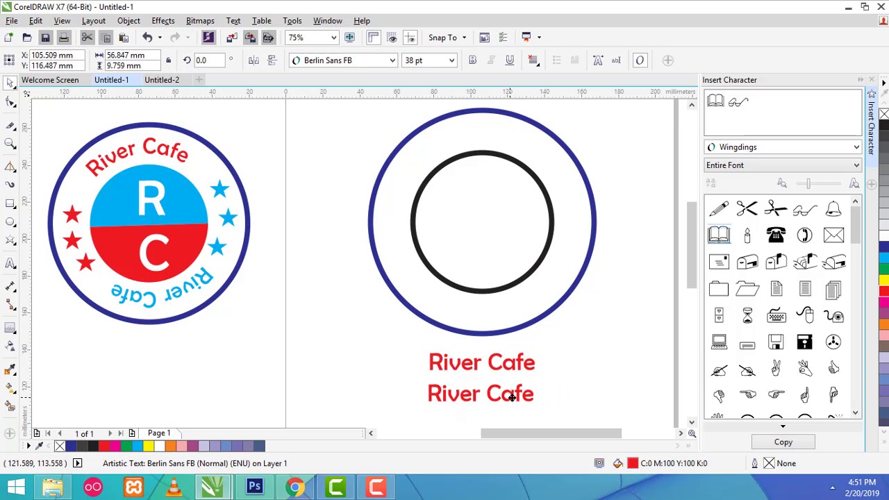 Corel draw Learning in Tamil Day 28 YouTube