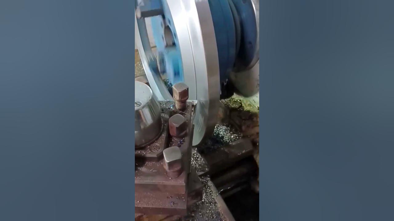 Flange keyway tapping process Good tools and machinery make work easy YouTube