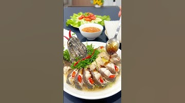 Cách hấp cá lóc ngon đẹp mắt