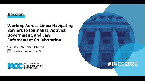 Navigating Barriers to Journalist, Activist, Government, and Law Enforcement Collaboration