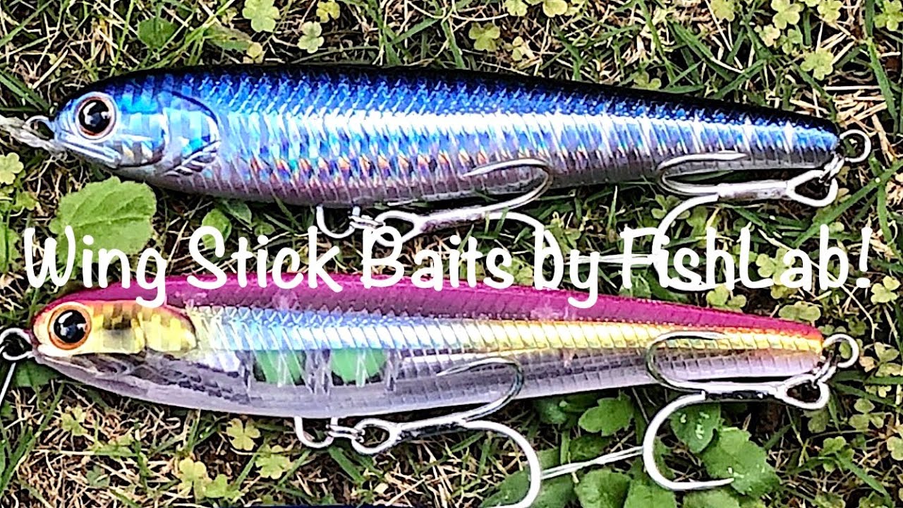 Wing Stick Baits by FishLab! 