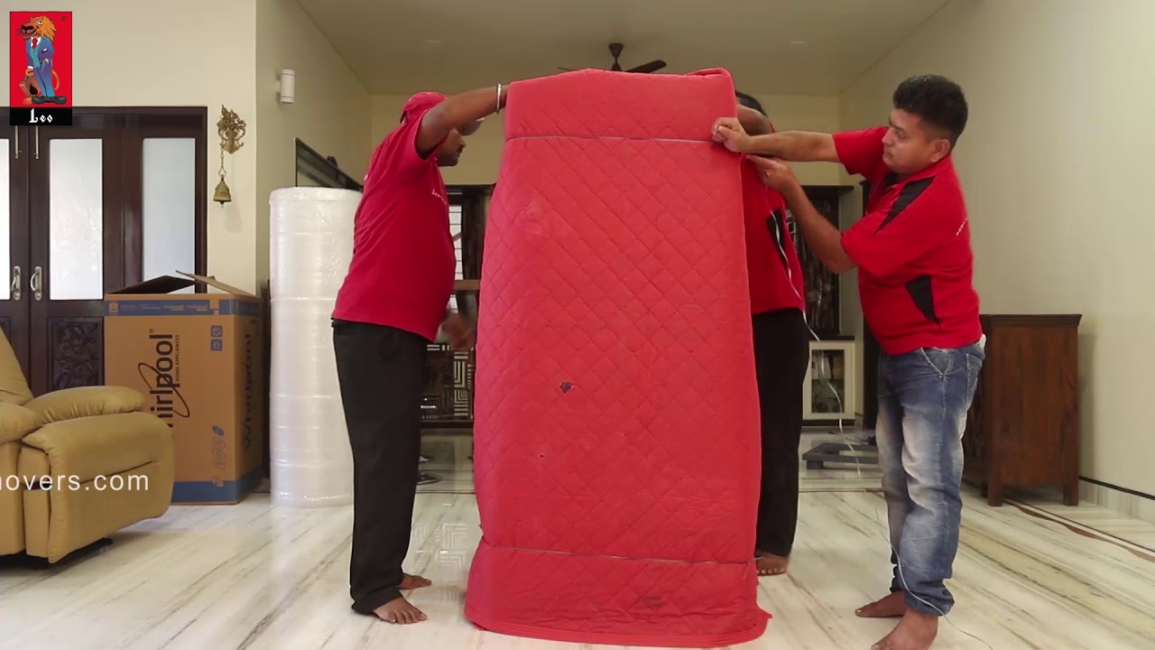 Packing of Fridge Leo Packers and Movers YouTube