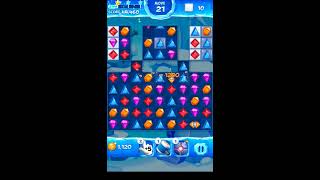 Jewel Pop Mania:Match 3 Puzzle Level 56 ( Jewel Ice Episode ) - Walkthrough ( No Booster ) screenshot 2