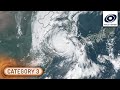 Typhoon Bavi Reaches its Peak Intensity in the Yellow Sea