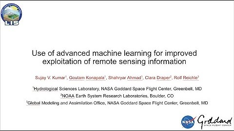 Use of advanced machine learning for improved exploitation of remote sensing information