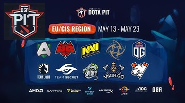 SECRET vs ALLIANCE / FTM vs Team Liquid / OG vs NIP｜🔴[EN][ LIVE ] AMDSAPPHIRE OGA DOTA PIT 2020