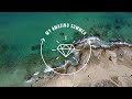 Crete 2022  drone flight malia bay beach hotel  bungalows